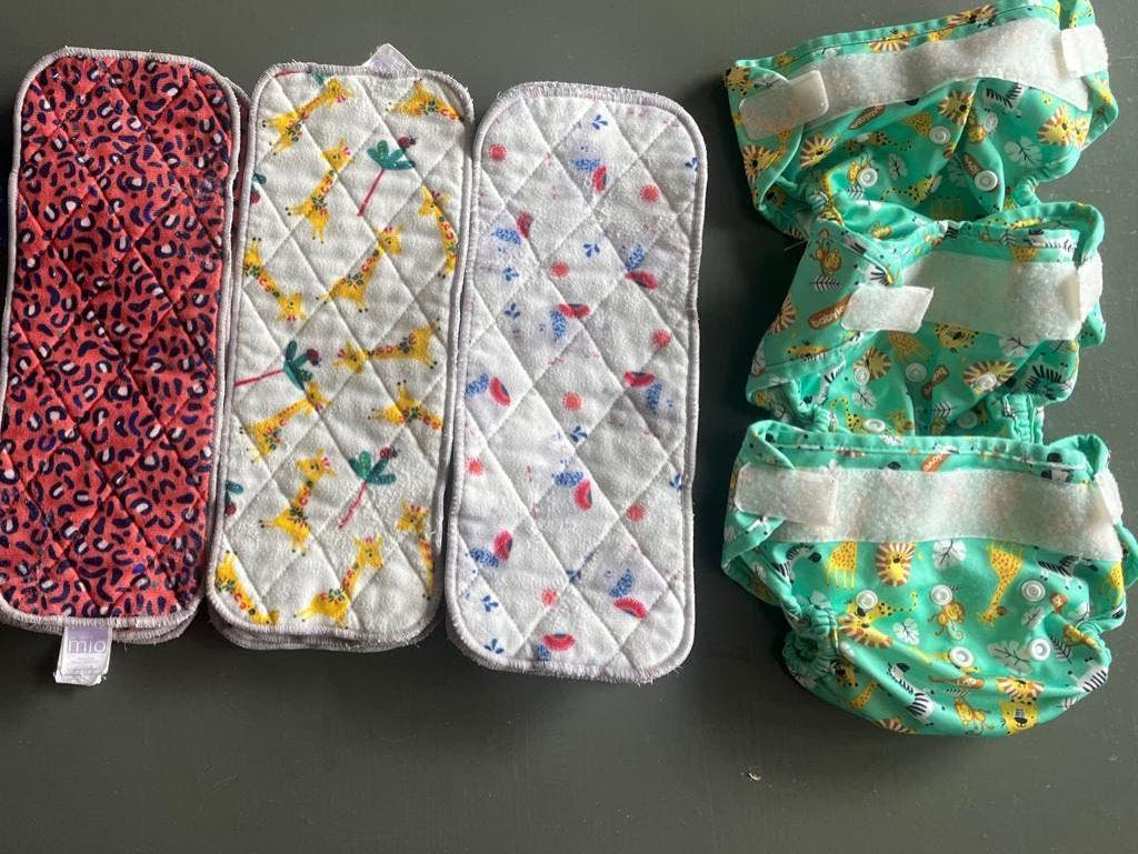 Wasbare luiers- bambino mio en babylove, Ophalen of Verzenden, Gebruikt, Overige typen