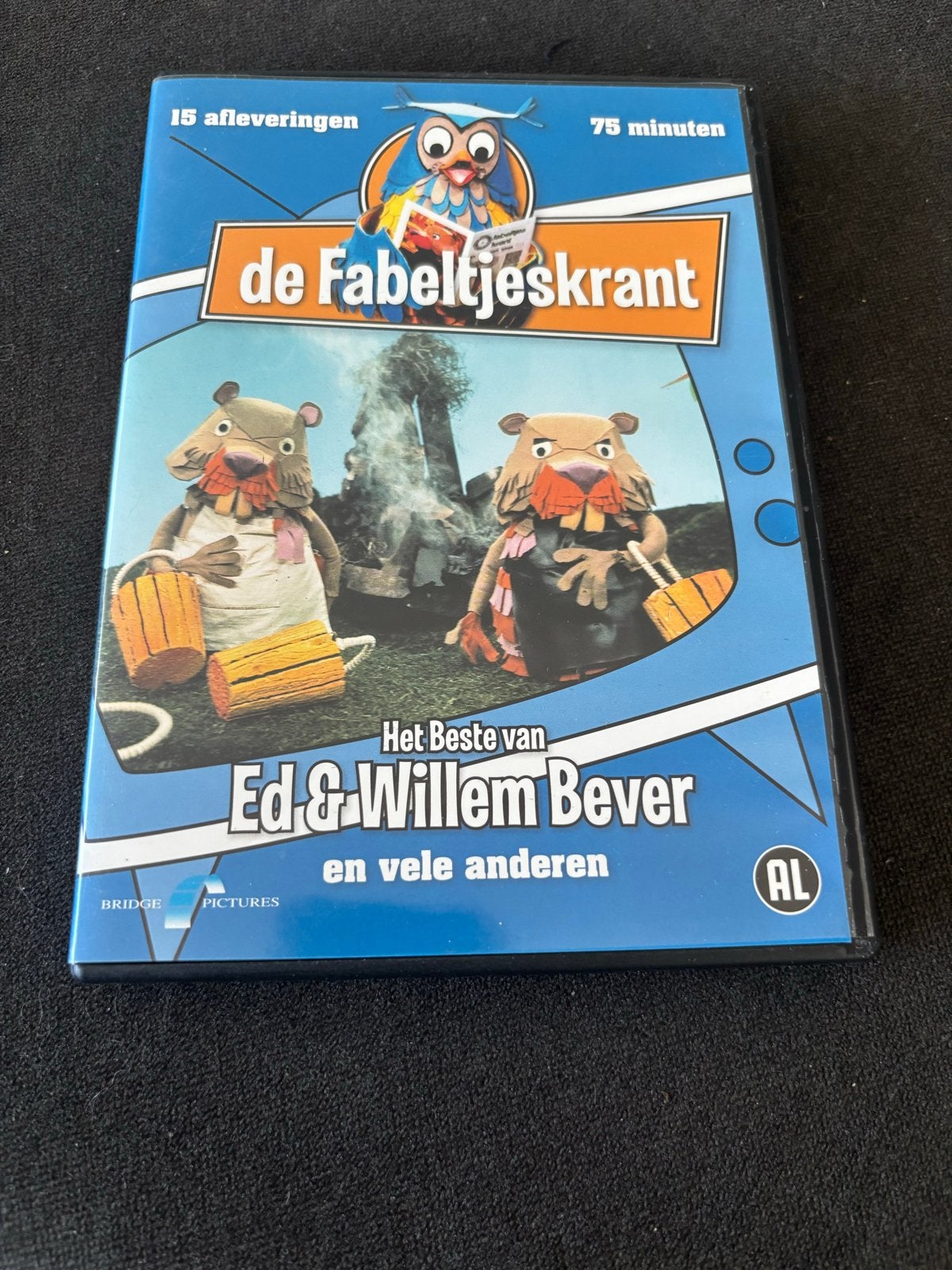 De Fabeltjeskrant - Het Beste van Ed & Willem Bever DVD, Alle leeftijden, Ophalen of Verzenden, Zo goed als nieuw, Poppen
