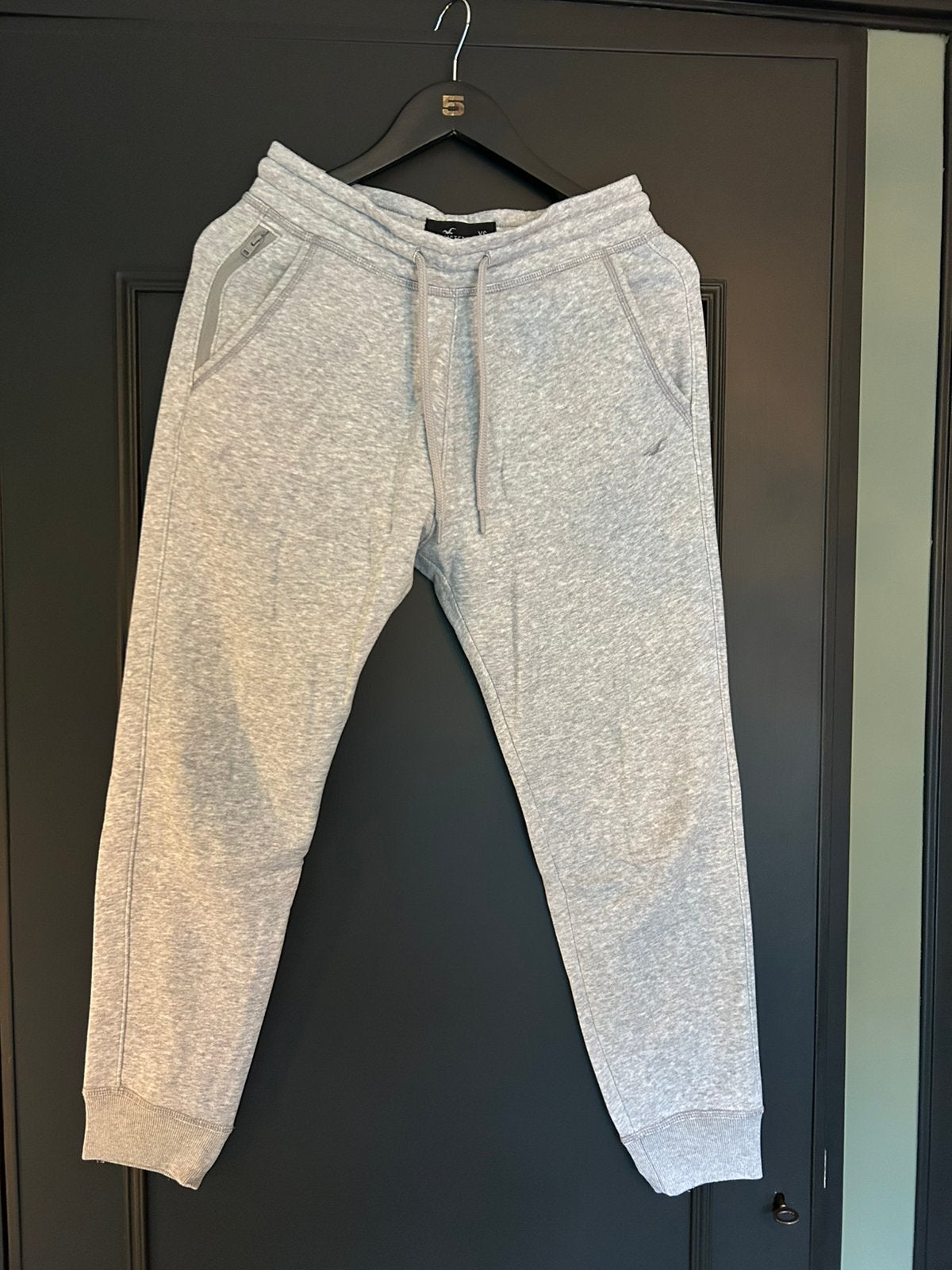 Joggingbroek licht grijs Hollister maat XS, Ophalen of Verzenden, Grijs, Gedragen, Hollister