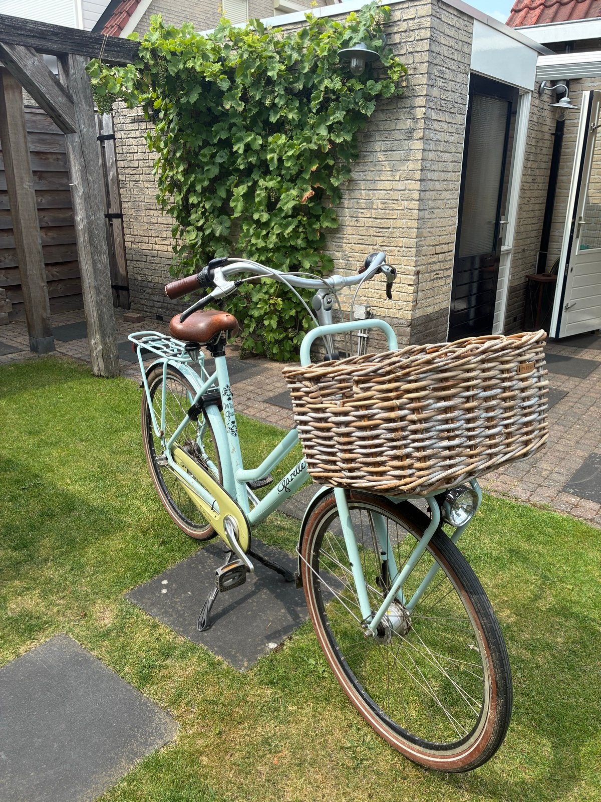 Gazelle Miss Grace damesfiets met mand en 3 versnellingen, Ophalen, Gebruikt, Versnellingen, 50 tot 53 cm