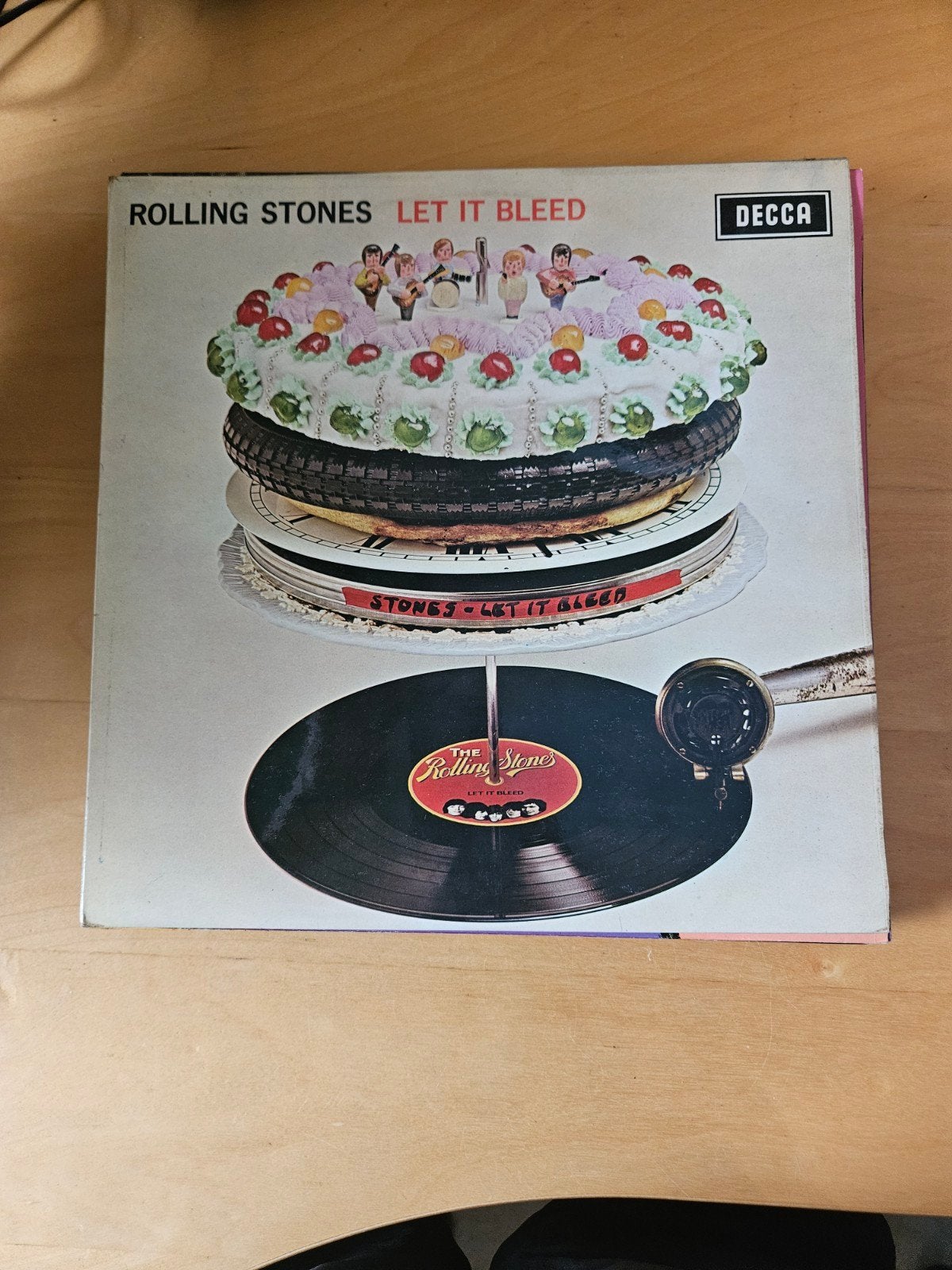 The Rolling Stones - Let It Bleed LP (DECCA), Ophalen of Verzenden, Gebruikt