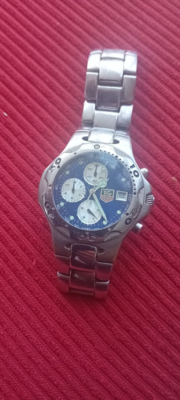 tag heuer 1:1, Ophalen of Verzenden, Zwart, Android