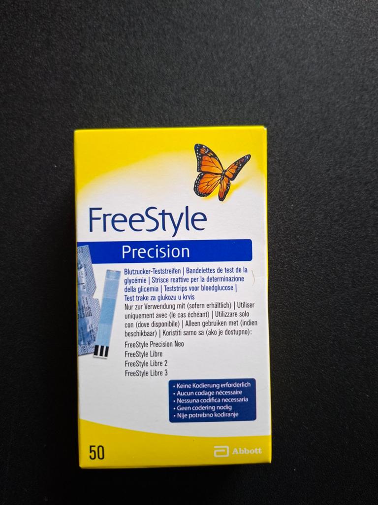 Freestyle Precision Teststrips - 50 stuks, Ophalen of Verzenden