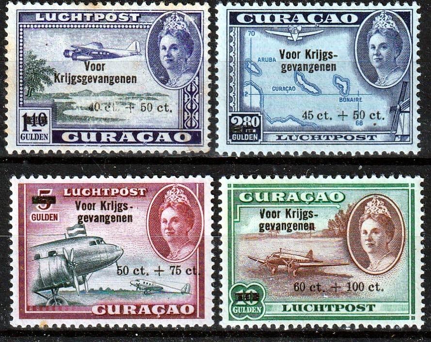 Curaçao NVPH LP41/4 ongebruikt, Ophalen of Verzenden, Postfris