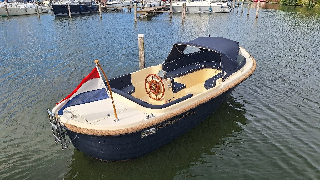 Oud Huijzer 575 Luxury | Suz.15PK | Zondek | Zwemtrap | BUN, Watersport en Boten, Ophalen, Tender, Zo goed als nieuw, Oud Huijzer