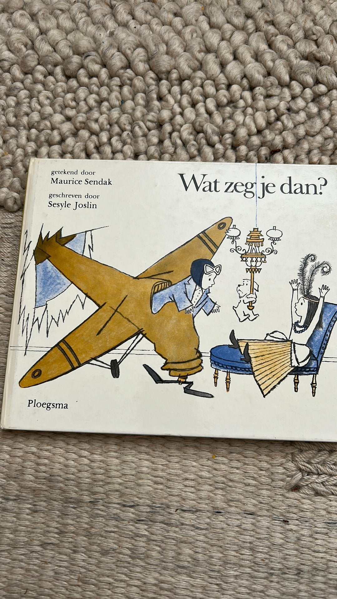 Wat zeg je dan? Sesyle Joslin en Maurice Sendak, Ophalen of Verzenden, Gelezen, Prentenboek