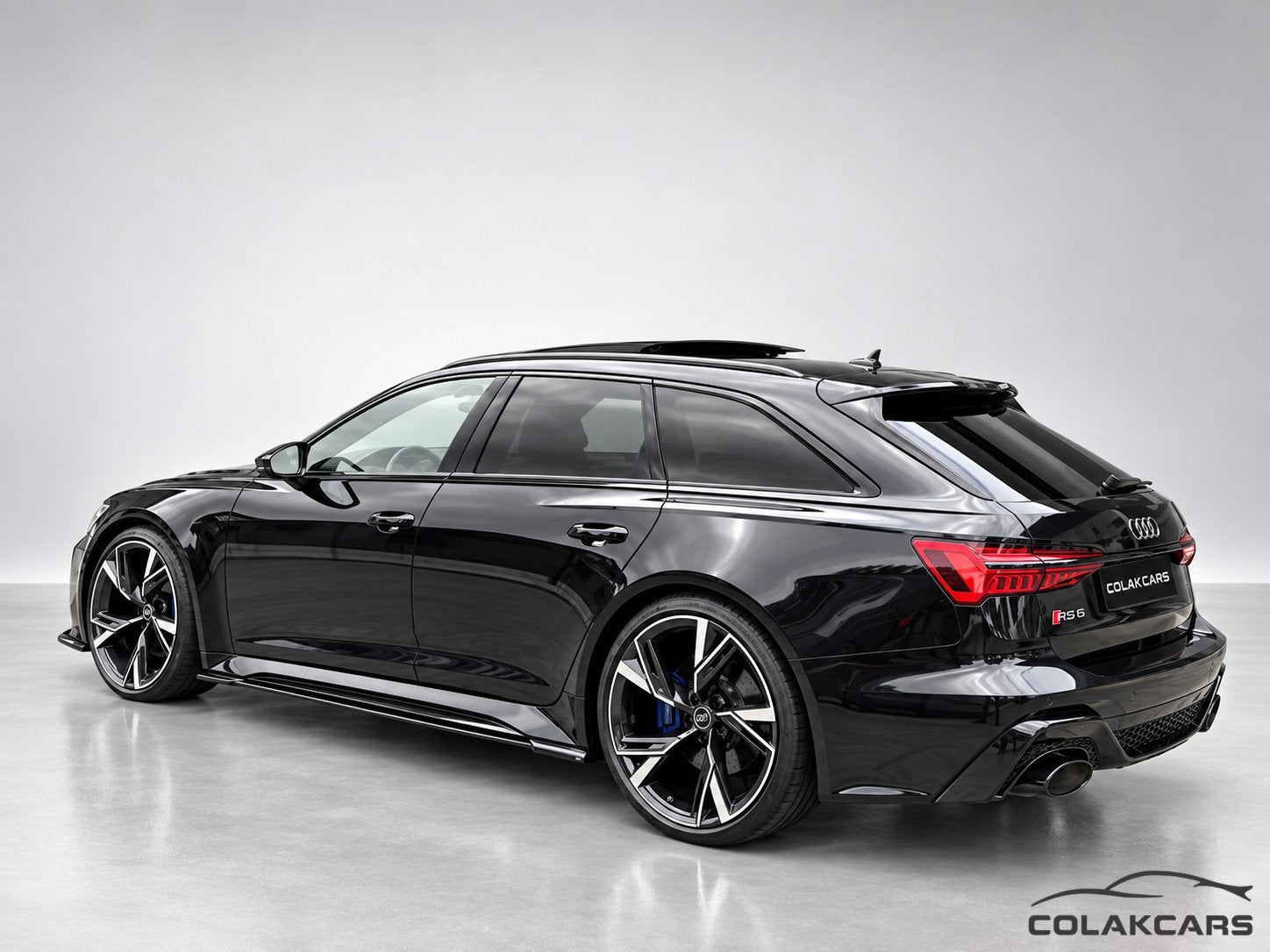 Audi RS6 RS6 4.0 TFSI V8 Keramisch-Pano-601PK-4-wiel sturing, Auto's, Automaat, Gebruikt, 600 pk, Leder