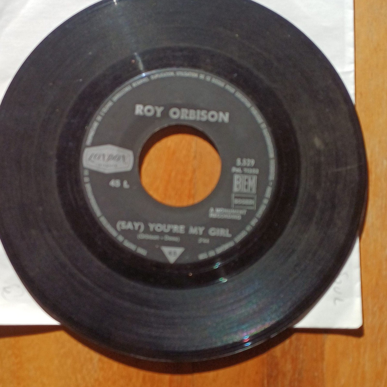 Roy Orbison, Cd's en Dvd's, Vinyl Singles, Ophalen of Verzenden, Zo goed als nieuw, Pop