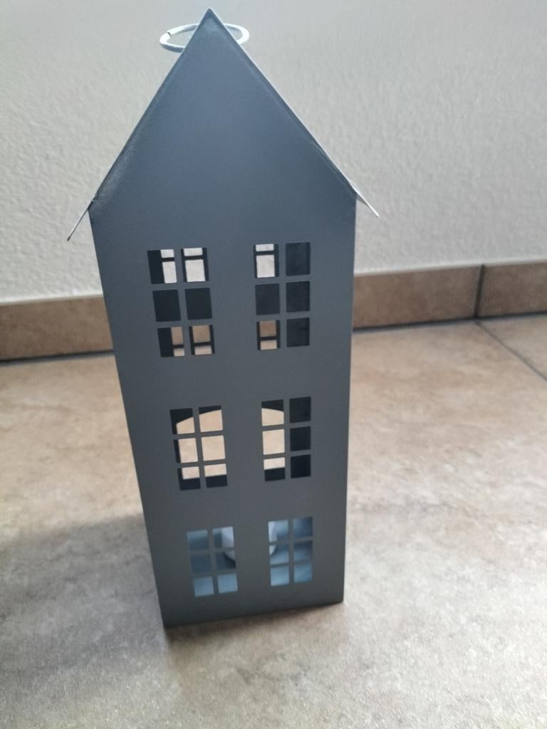 Waxinelicht huisje, Huis en Inrichting, Woonaccessoires | Overige, Ophalen, Zo goed als nieuw
