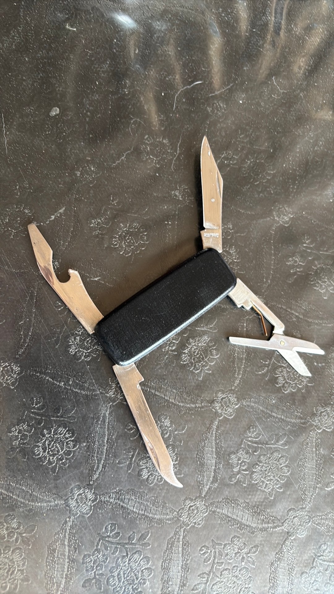 Vintage merkloze multitool zakmes, Ophalen of Verzenden, Gebruikt