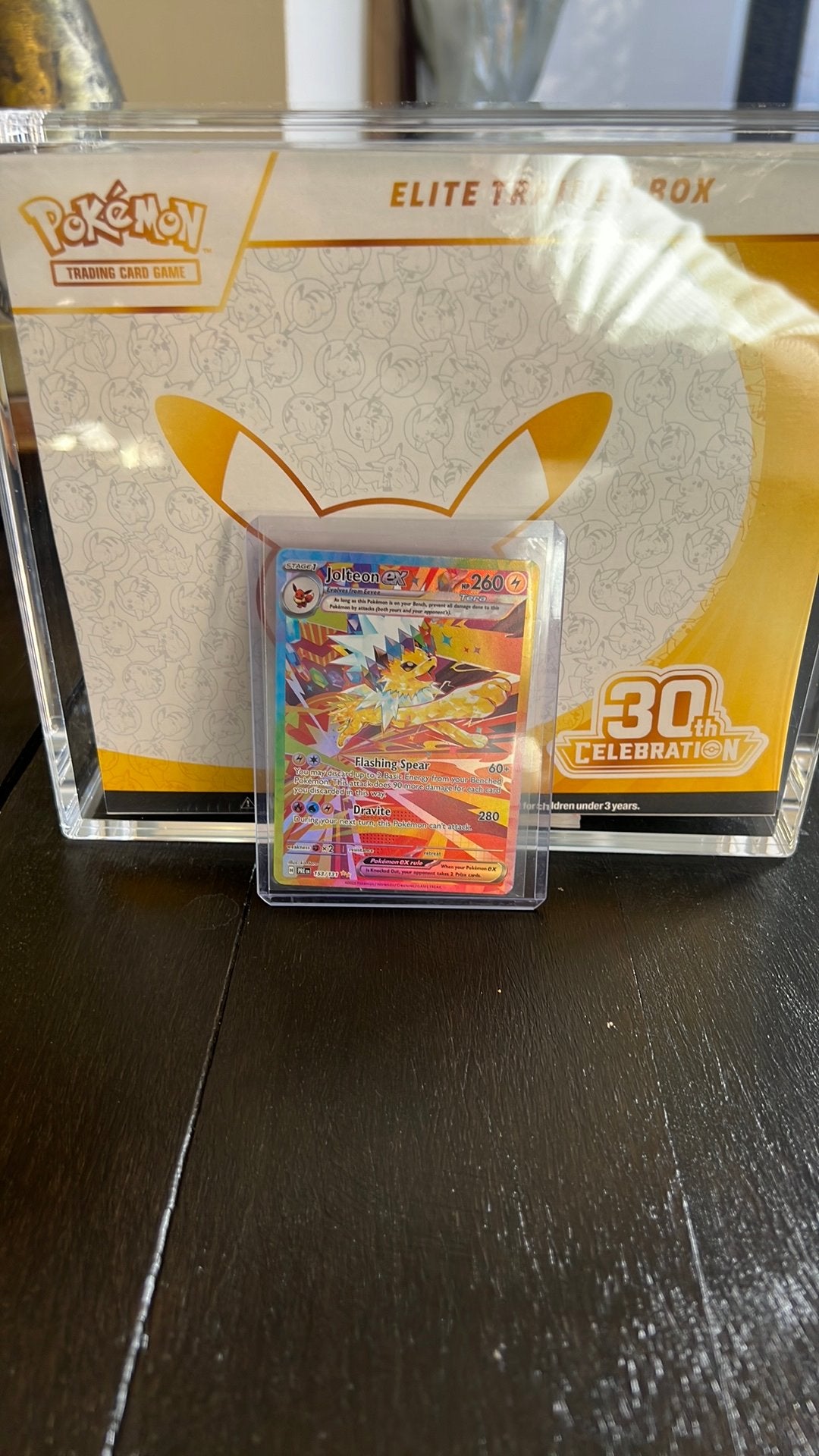 Jolteon EX 153/131, Ophalen of Verzenden, Zo goed als nieuw