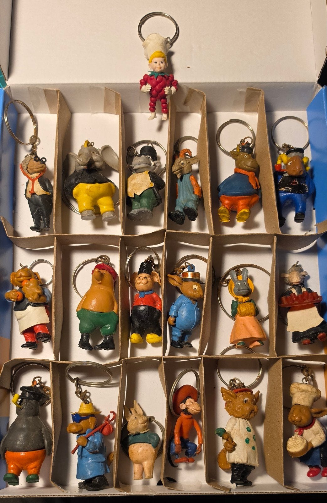 Leuke verzameling Flipje-sleutelhangers (19st), Ophalen of Verzenden