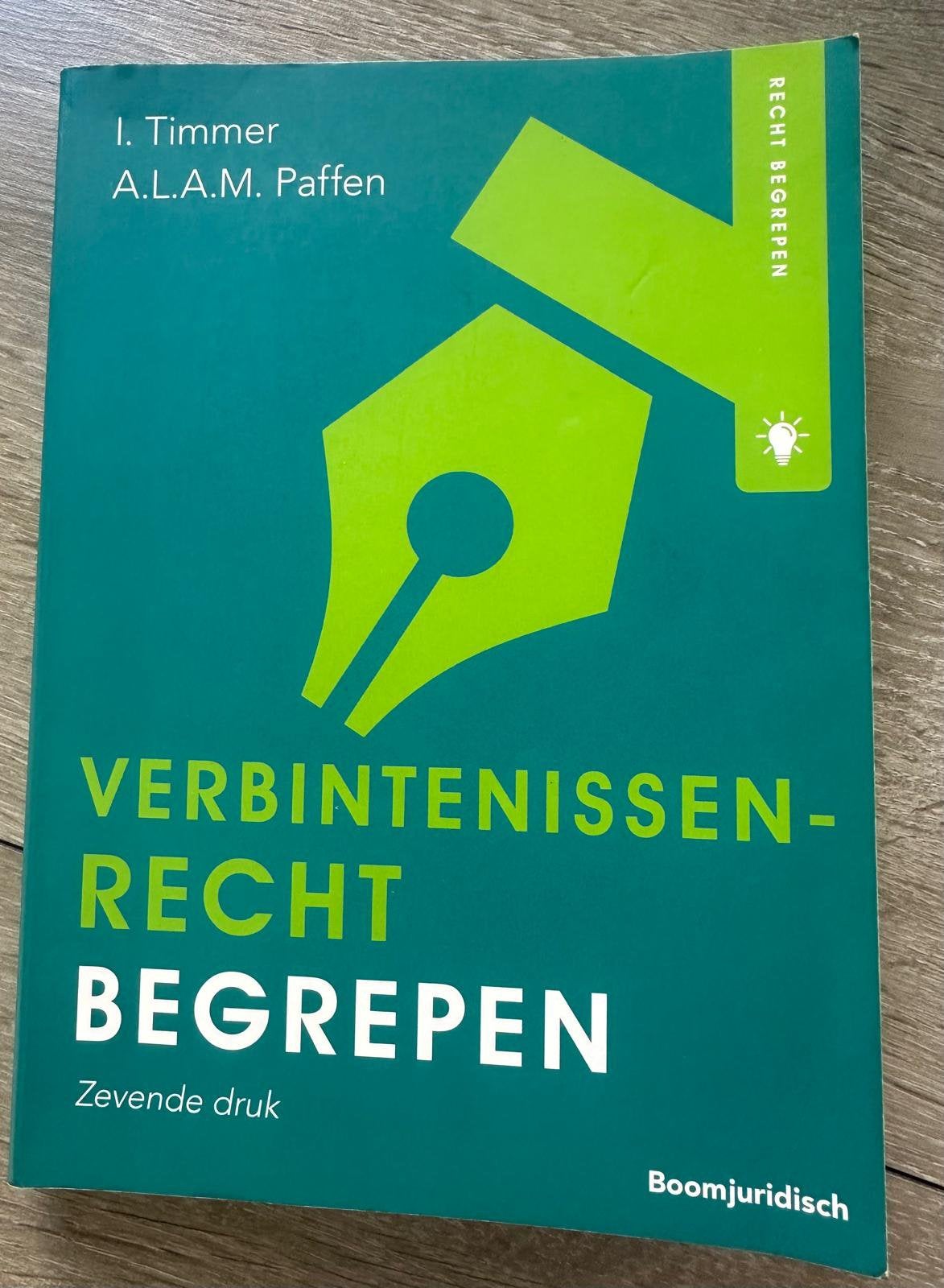 Ivar Timmer - Verbintenissenrecht begrepen, Boeken, Sociale wetenschap, Ophalen of Verzenden, Zo goed als nieuw, Ivar Timmer