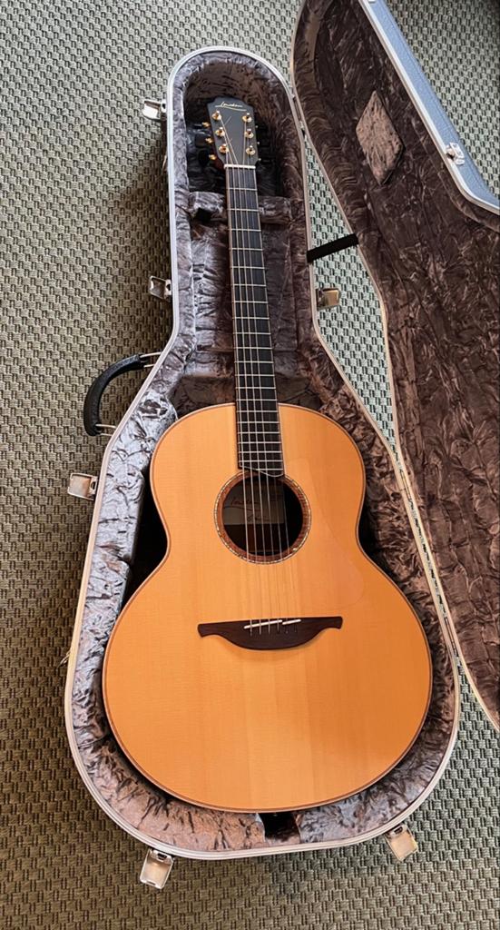 Lowden F50 Madagascar Palissander/Alpine Spruce - Buitenkans, Verzenden, Zo goed als nieuw, Western- of Steelstringgitaar, Met koffer