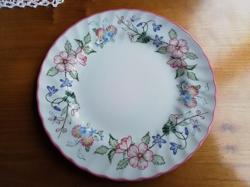 Vintage Wood & Sons "Spring Fields" Bord,  Jenny Rhodes, Ophalen of Verzenden