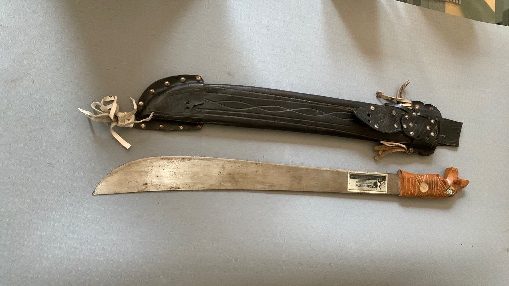 Kapmes/Machette, Antiek en Kunst, Kunst | Niet-Westerse kunst, Overige herkomsten, Ophalen of Verzenden, Wapen