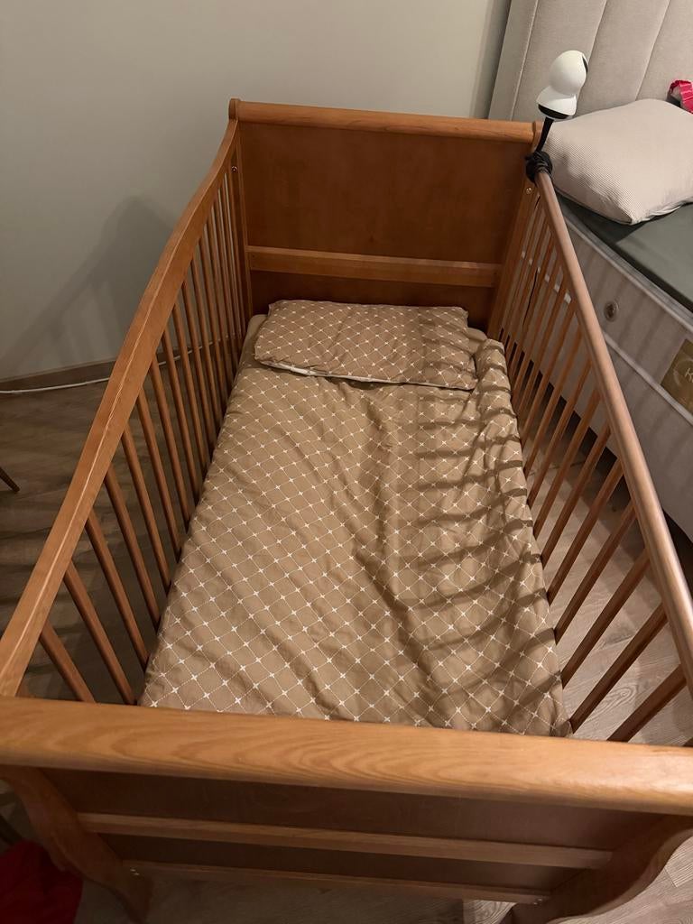 Woodies Noble 2-in-1 Ledikant 70x140cm - Vintage, Kinderen en Baby's, Kinderkamer | Bedden, Ophalen, 70 tot 85 cm, 140 tot 160 cm