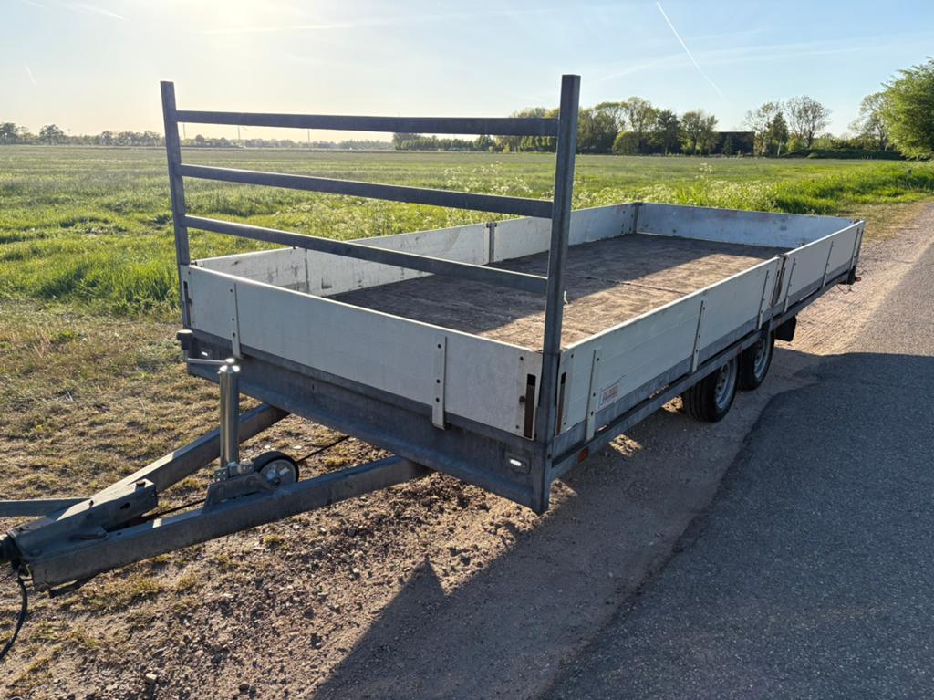 XXL HULCO 3000 KG TANDEMASSER 500x200 CM., Auto diversen, Aanhangers en Bagagewagens, Ophalen, Gebruikt