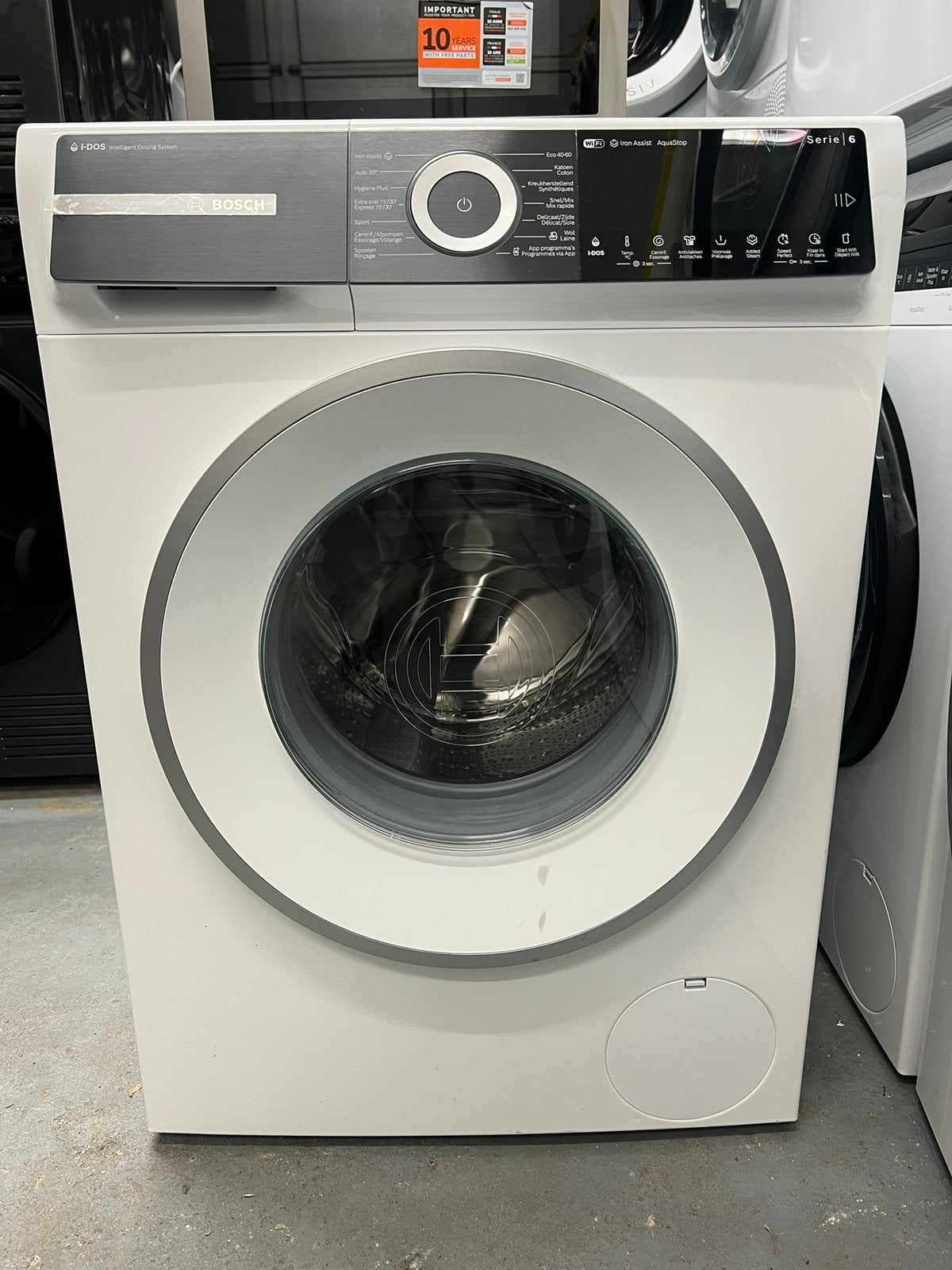 Nieuwe Bosch Serie 6 wasmachine 9KG i-Dos & WiFi