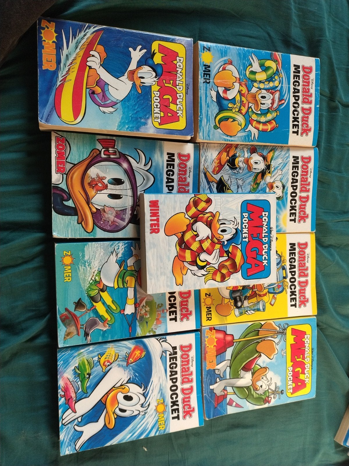 Donald Duck Megapocket Zomer & Winter Collectie, Meerdere stripboeken, Ophalen of Verzenden, Gelezen, Walt Disney