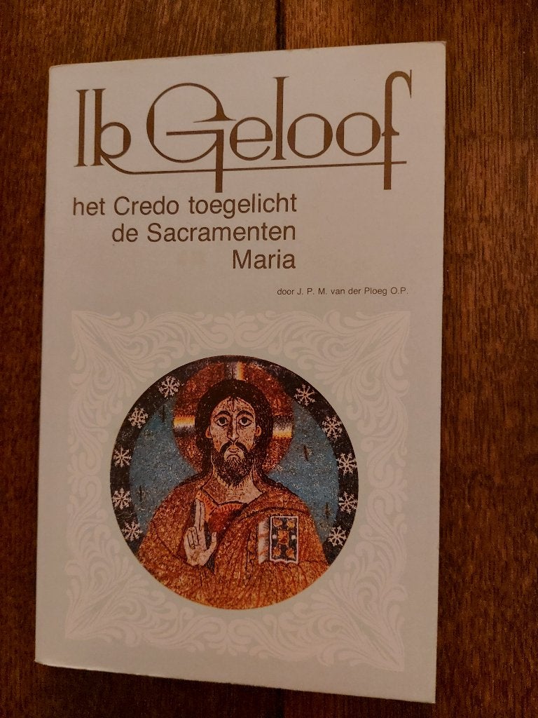 Van der Ploeg: IK GELOOF het credo toegelicht, Ophalen of Verzenden, Zo goed als nieuw, Christendom | Katholiek