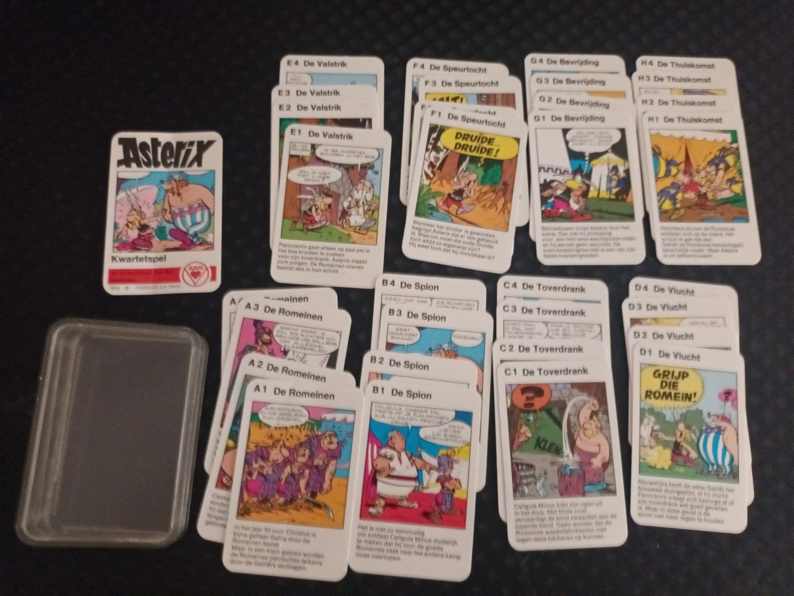 kwartet Asterix en Obelix compleet, Verzenden, Asterix en Obelix, Zo goed als nieuw