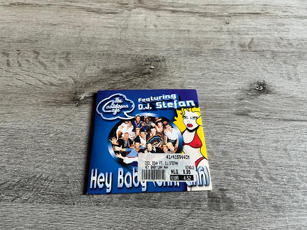 CD The cooldown Cafe Hey Baby, 1 single, Ophalen of Verzenden, Gebruikt, Pop