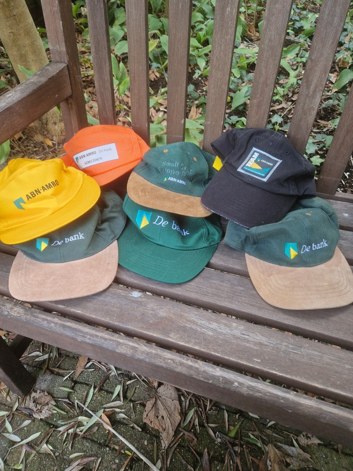 ABN AMRO Petten Collectie - Diverse Modellen, Kleding | Heren, Ophalen, One size fits all, Pet, Gedragen