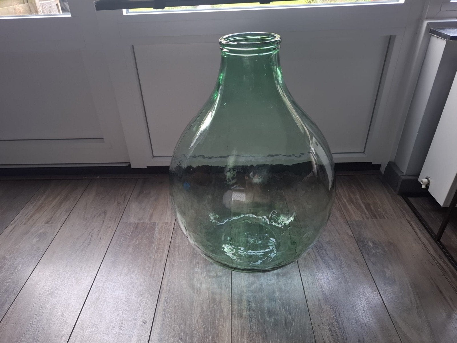 Grote gistfles van 60cm hoog - Ideaal voor decoratie, Ophalen, Gebruikt, Glas, 60 cm