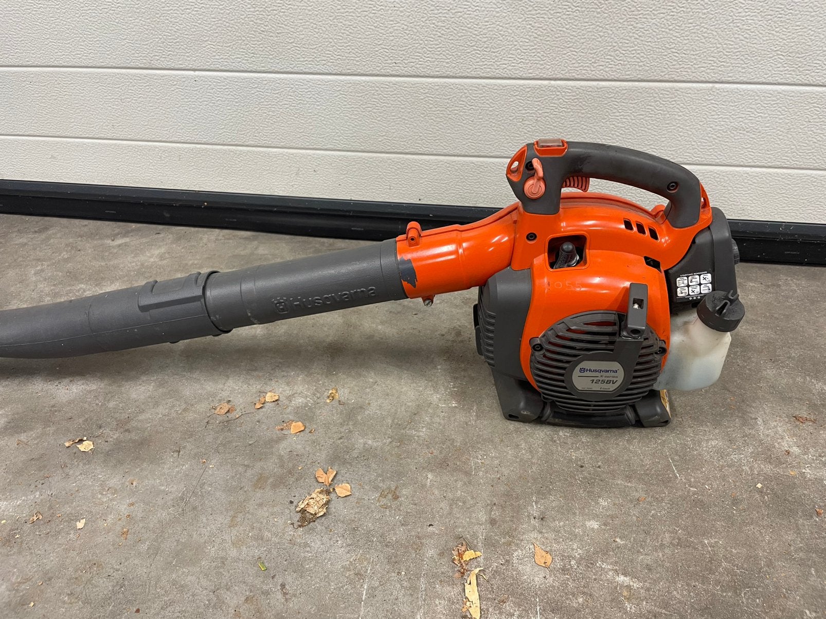 Husqvarna 125bv bladblazer, Tuin en Terras, Ophalen, Gebruikt, Benzine