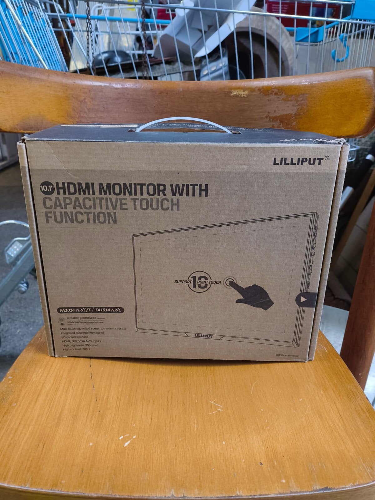 Liliput FA1014-NP/C 10,1 inch HD-monitor, Ophalen of Verzenden, Zo goed als nieuw, Tv en Weergevers