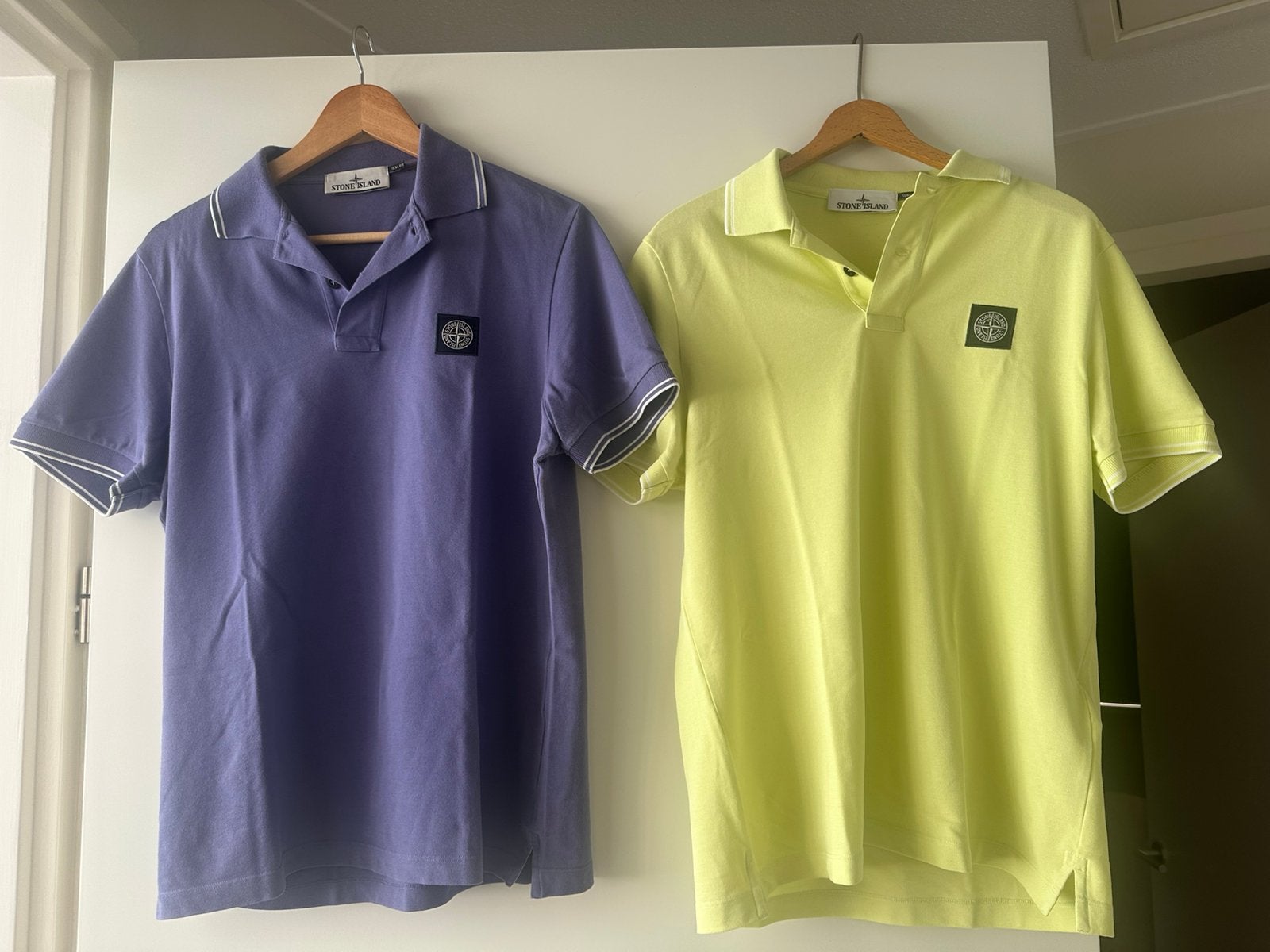 Originele stone Island polos maat S, Ophalen, Nieuw, Maat 46 (S) of kleiner, Geel