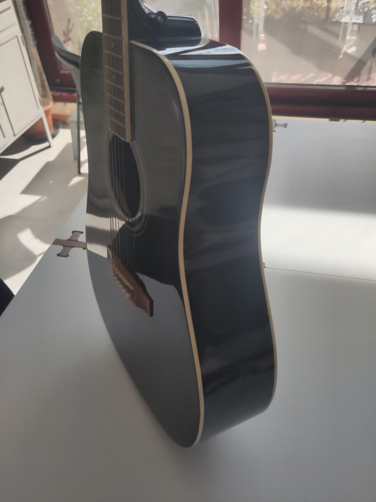 Epiphone DR-100 Steelstring Akoestische Gitaar Zwart, Muziek en Instrumenten, Snaarinstrumenten | Gitaren | Akoestisch, Ophalen of Verzenden