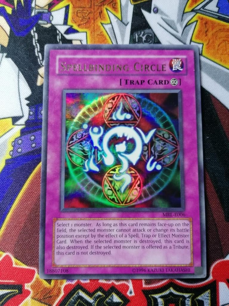 Spellbinding Circle - Ultra Rare MRL - Yu-Gi-Oh, Ophalen of Verzenden, Zo goed als nieuw, Foil