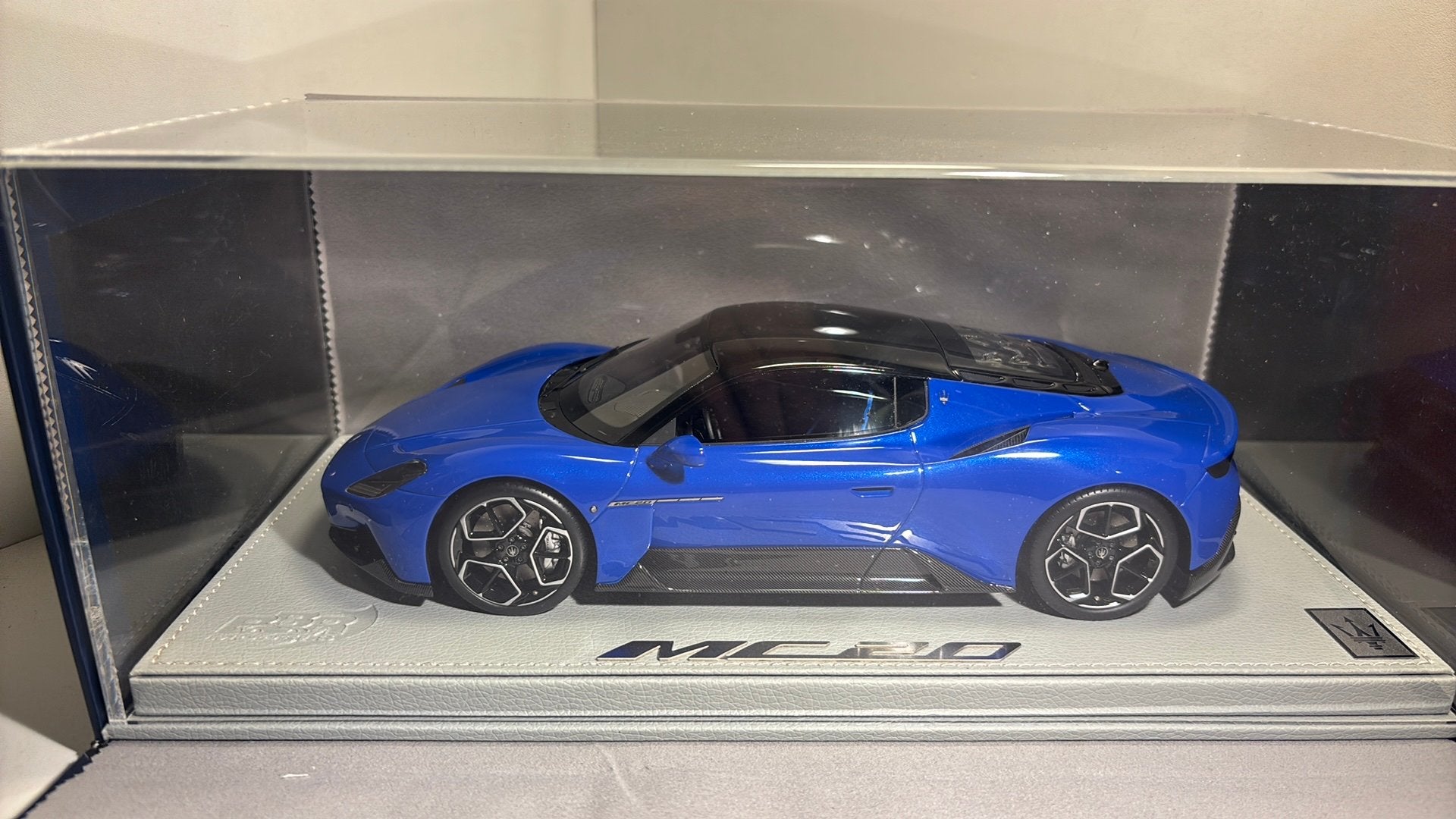 Maserati MC20 bleu infinito BBR 1.18, Overige merken, Ophalen of Verzenden, A, A