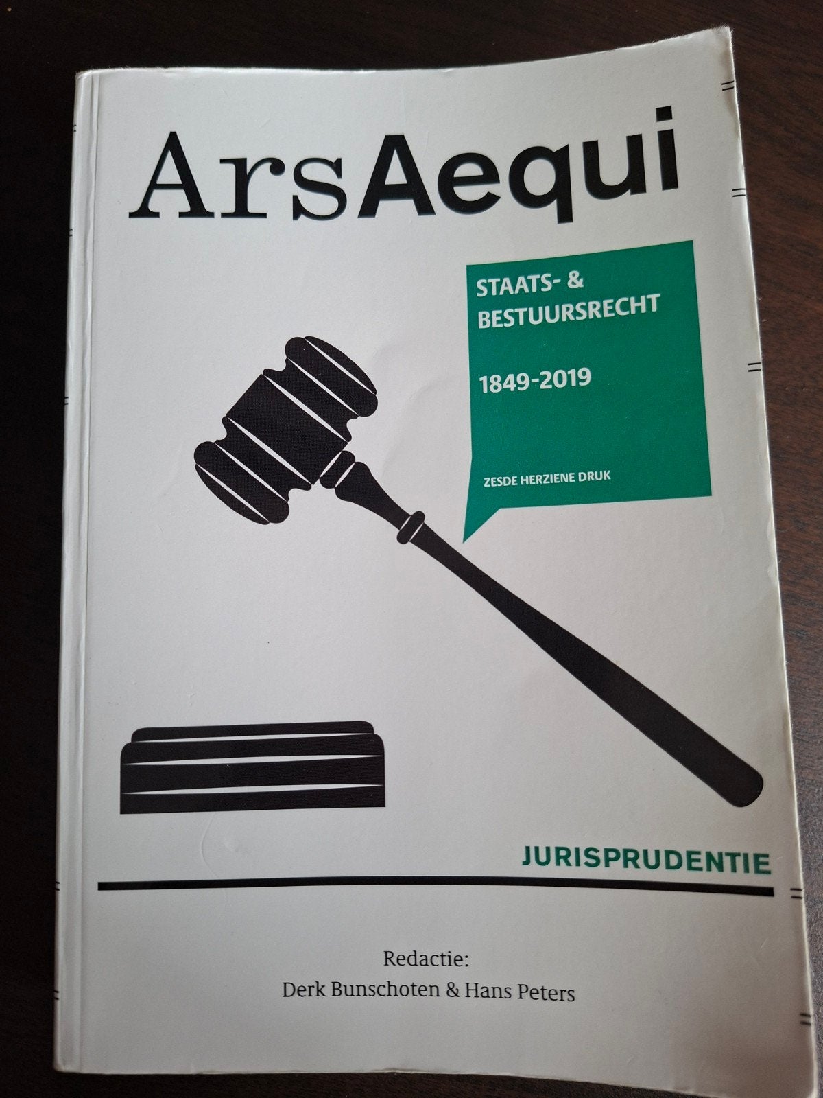 Ars Aequi Staats- & Bestuursrecht 1849-2019 Jurisprudentie, Ophalen of Verzenden, Alpha, Gelezen, WO