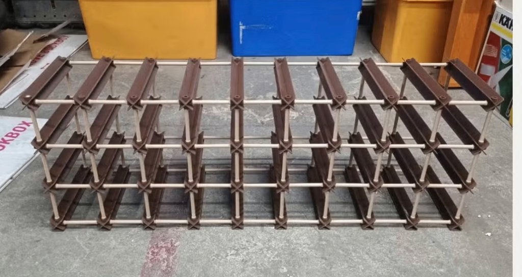 Modulair wijnrek Traditional Wine Rack Co., Ophalen, Gebruikt, ., .
