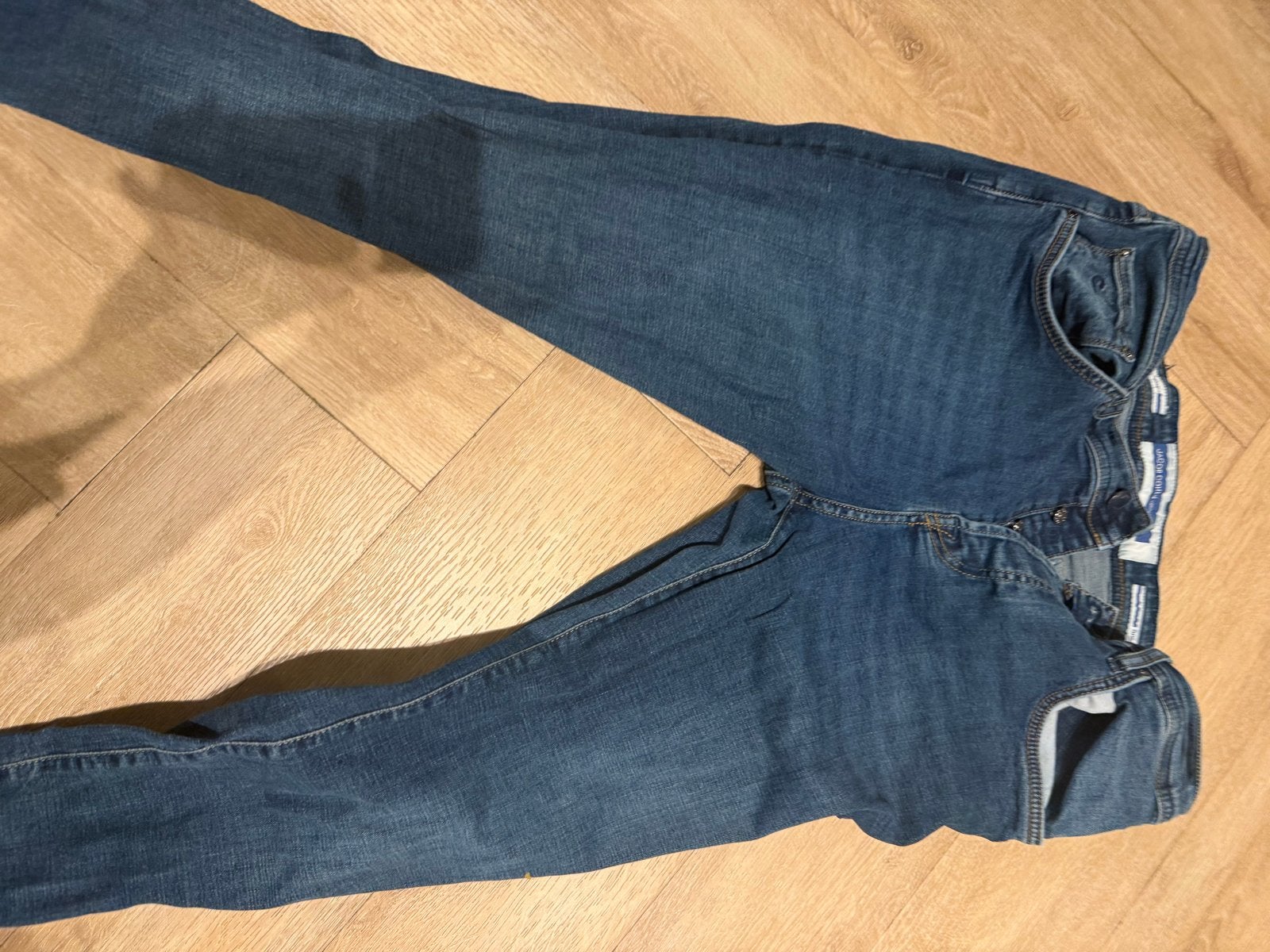 Jacob Cohen jeans maat 34 (XL) in mooie kleur, Kleding | Heren, Spijkerbroeken en Jeans, Ophalen of Verzenden, Gedragen, Blauw