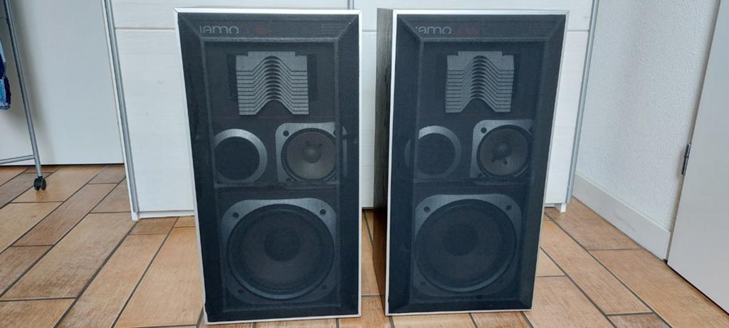 Jamo J360 Luidsprekers - Woofers Gerefoamd, Ophalen, Gebruikt, 60 tot 120 watt, Front, Rear of Stereo speakers