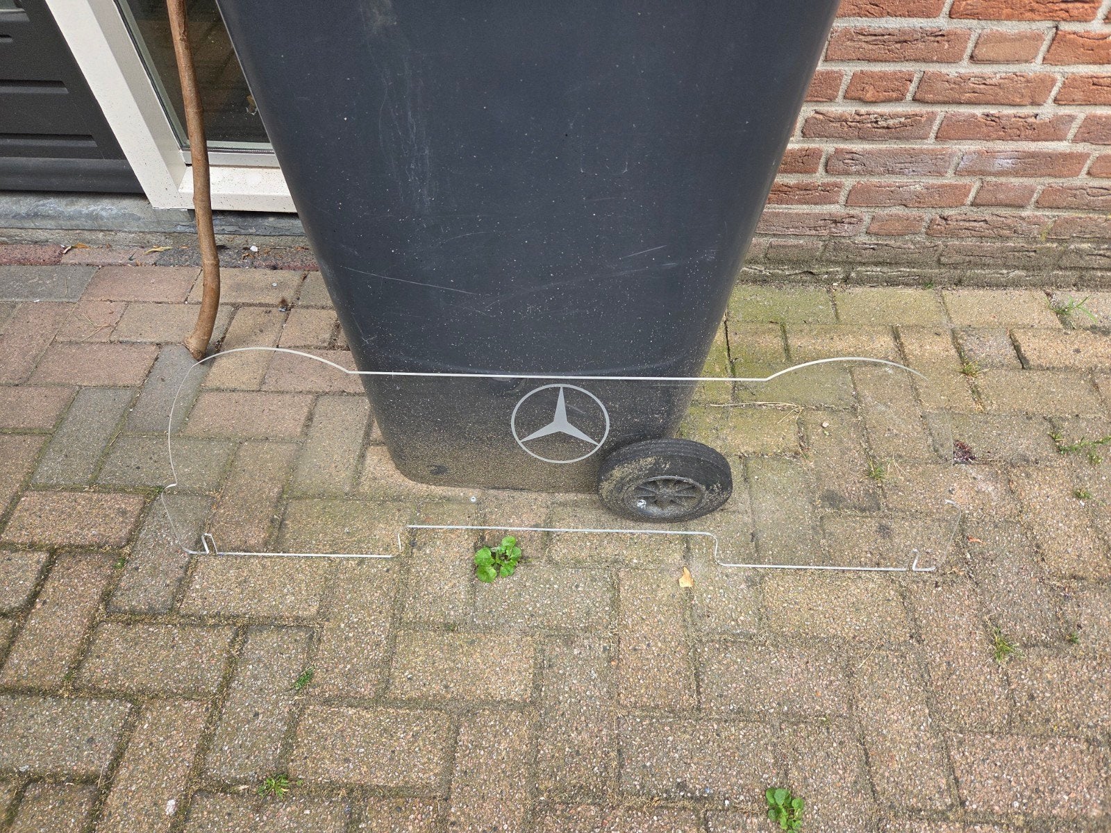 Mercedes SLK R170 plexiglas windscherm, Ophalen, Gebruikt