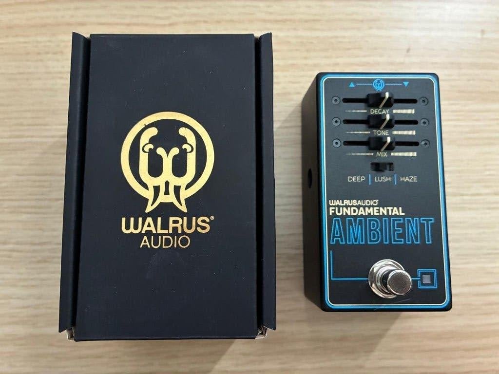 Walrus Audio Fundamental Ambient Reverb, Muziek en Instrumenten, Effecten, Ophalen of Verzenden, Zo goed als nieuw, Reverb