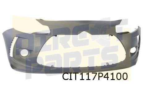 Citroën DS3 voorbumper (niet voor Sport) Origineel! 7401TQ, -, Nieuw, Bumper, -