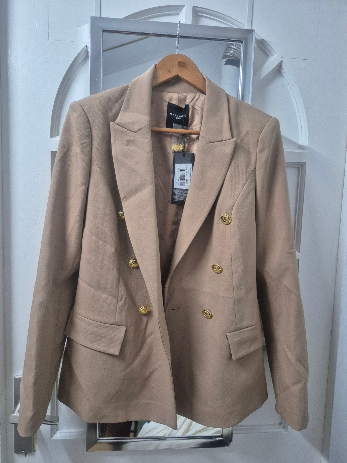 Marciano by Guess blazer XL, Guess, Beige, Maat 42/44 (L), Nieuw