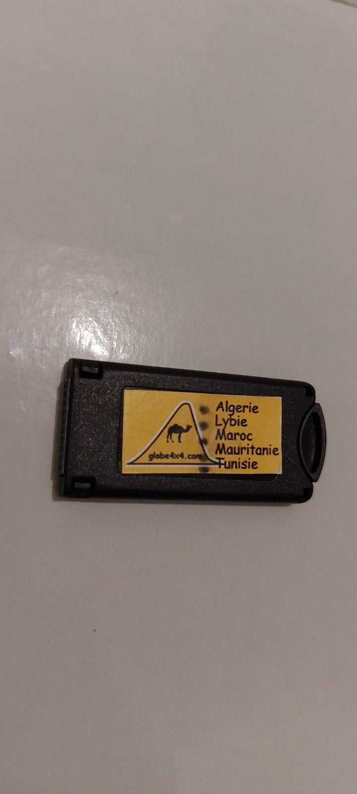 Garmin 276c/278c ... kaartje. 
Algerie Libië maroc Mauritani, Ophalen of Verzenden, Zo goed als nieuw