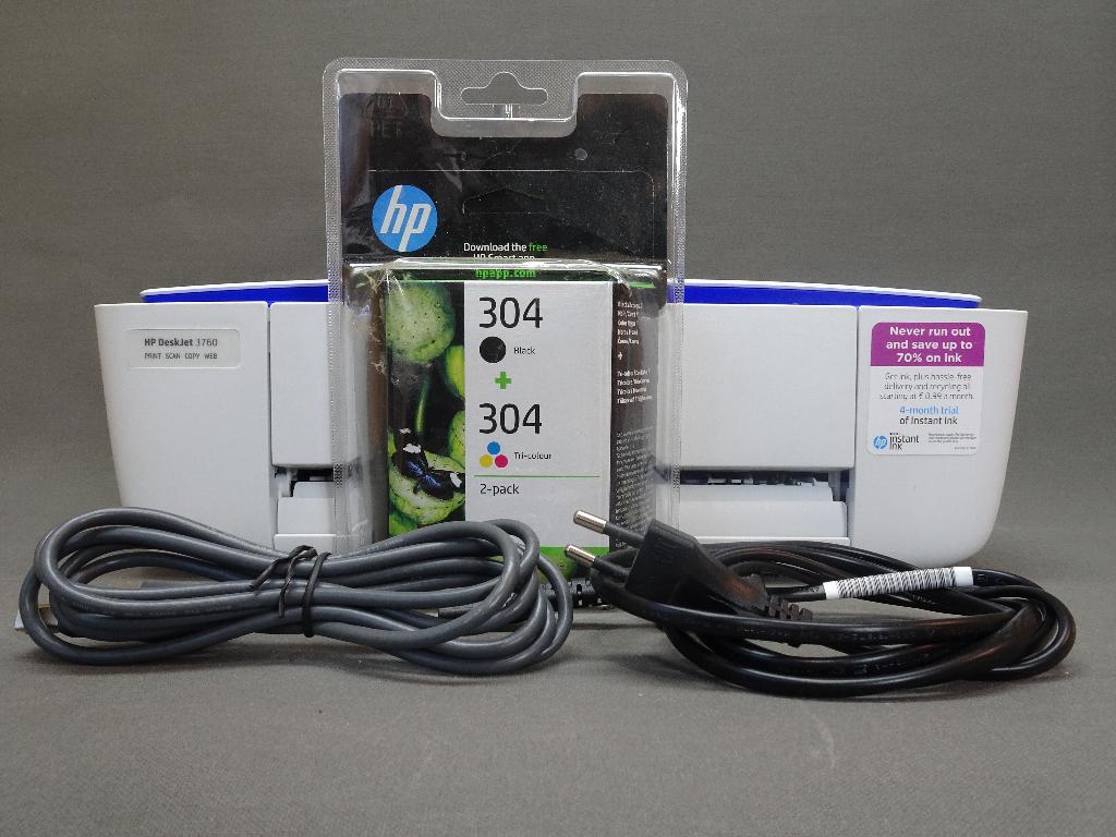 HP Deskjet 3760 All-In-One Printer, Hp, Kleur printen, Inkjetprinter, All-in-one