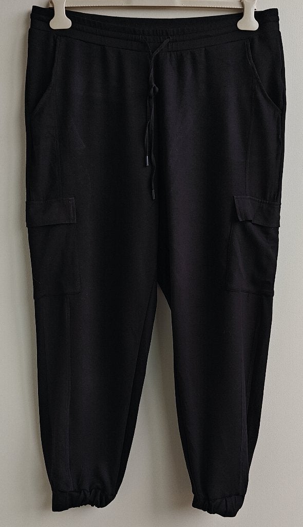 MS Mode zwarte broek mt. 48, Kleding | Dames, Zwart, Maat 46/48 (XL) of groter, Ophalen of Verzenden, Zo goed als nieuw