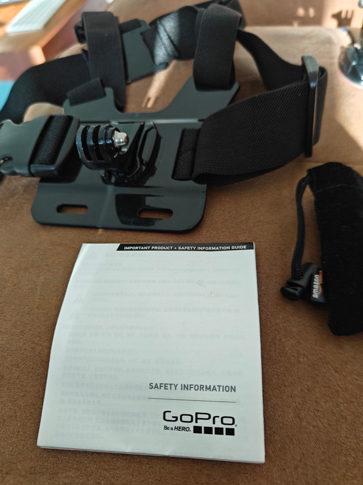 GoPro accessoires set: borstband, hoofdband, selfiestick, Ophalen, Nieuw, GoPro