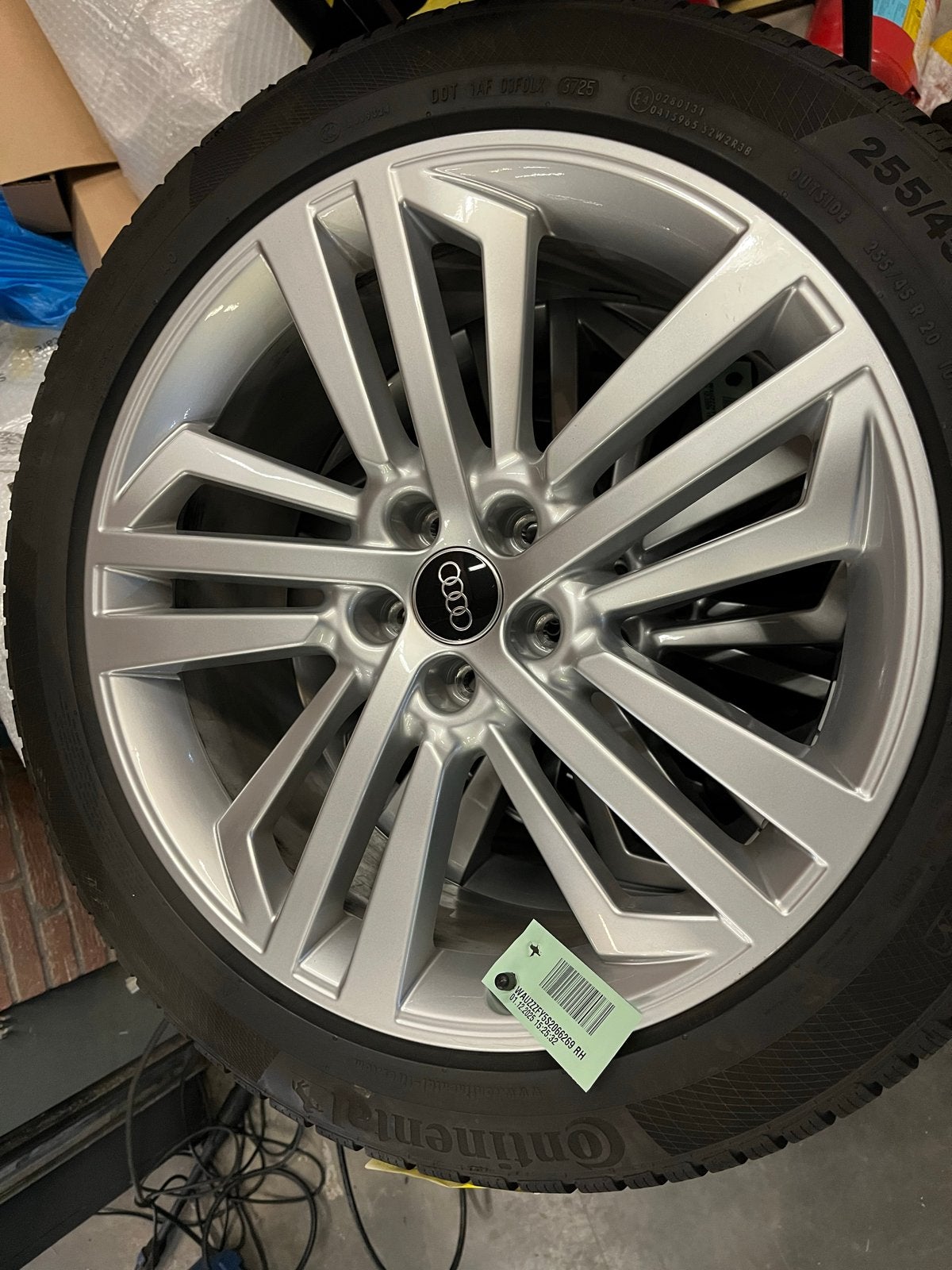 Audi Velgen 255/45 R20 winterset als nieuw!, Auto-onderdelen, Banden en Velgen, Ophalen, 255 mm, -, -