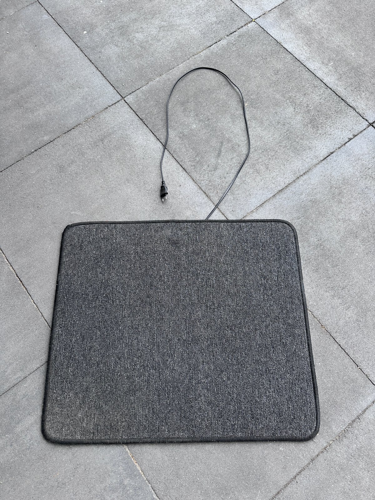 HEATEK 70 x 60 cm infrarood voetenmat - grey, Ophalen of Verzenden, Gebruikt