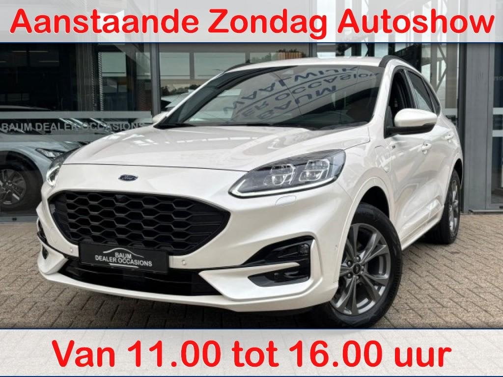 Ford KUGA 2.5 PHEV 225PK ST-LINE NORDIC AIRCO NAVI PDC-CAMER, Automaat, Gebruikt, Huisgarantie, 4 cilinders